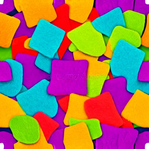Image similar to seamless colorful felt texture, seamless