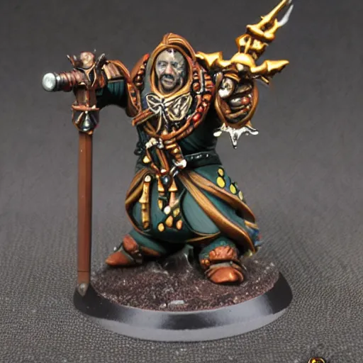 Image similar to soprano family age of sigmar starter kit, hd resin model production images.
