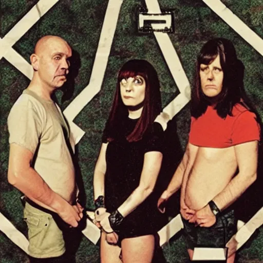 Image similar to album cover for a new throbbing gristle album