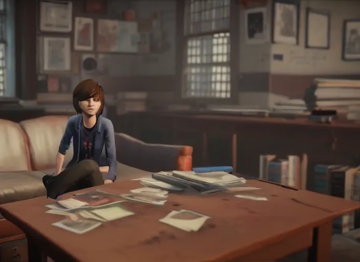 Image similar to ps 4 gameplay, president john f kennedy, life is strange ( 2 0 1 5 ), unreal engine, cutscene