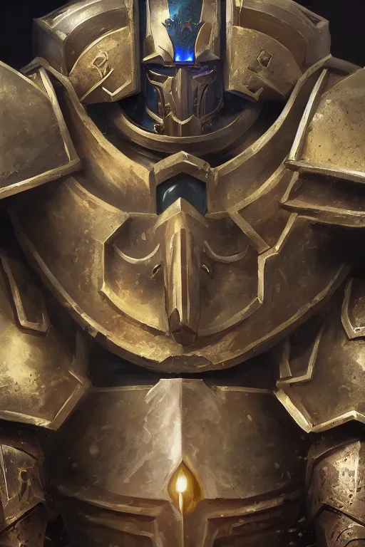 Image similar to armor portrait heros warhammer 4 0 k horus heresy fanart - the primarchs emperor by johannes helgeson animated with vfx concept artist & illustrator global illumination ray tracing hdr fanart arstation zbrush central hardmesh 8 k octane renderer comics stylized