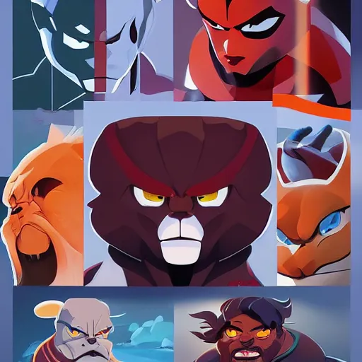 Image similar to face icon stylized minimalist thundercats, loftis, cory behance hd by jesper ejsing, by rhads, makoto shinkai and lois van baarle, ilya kuvshinov, rossdraws global illumination