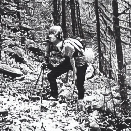 Prompt: a screen capture of found footage video left by a missing hiker in 1986,realistic