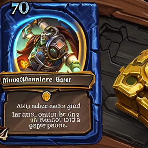 Image similar to car engine concept, Hearthstone card, mobile game