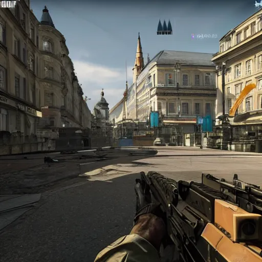 Image similar to battlefield 4 in vienna, austria, in game screenshot