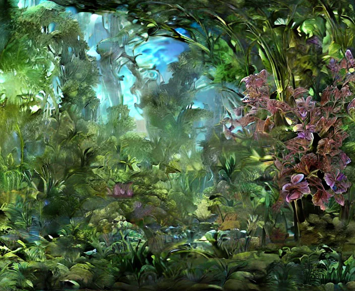 Prompt: transparent clear see - through image of isopods, lush botany, orchids, ferns, garden environment, ultra realistic, concept art, art nouveau, photorealistic, octane render, 8 k, unreal engine. art by gustave dore and nori inoguchi and sam kaplan and zachary goulko and christopher marley and artgerm and alphonse mucha