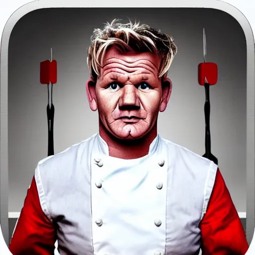 Image similar to gordon ramsay wearing combat armor, soviet russia, very detailed, realistic, 4 k