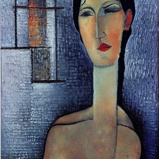 Prompt: insane, meticulous by amedeo modigliani platinum. a beautiful conceptual art of a castle in the clouds.