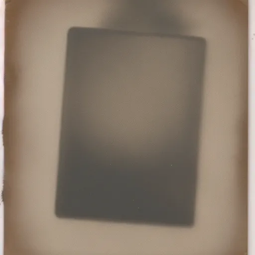 Prompt: paranormal polaroid of a singular medium with ectoplasm, low key lighting, creepy atmosphere