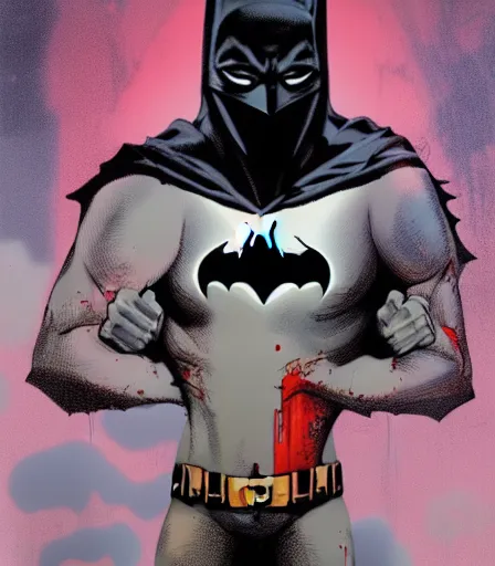 Tim Burtons style batman by Alex Pardee and Nekro and | Stable Diffusion |  OpenArt