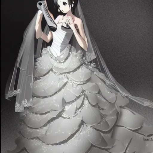Dark Wedding, anime, dark, sunlight, sad, wedding, blood, HD wallpaper |  Peakpx