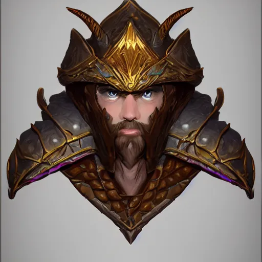 Image similar to dragonkin paladin, dungeon and dragons, character concept, very detailed, trending on artstation, portrait