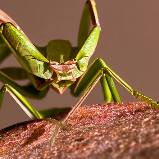 Image similar to macro insect photography, praying mantis macro image