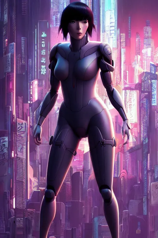 Image similar to weta disney pixar movie still portrait photo of ghost in the shell anime : : as motoko kusanagi by pixar : : by ilya kuvshinov, rossdraws, artgerm, maxim cover, octane render, 3 d, volumetric lighting, anti aliasing, raytracing : :