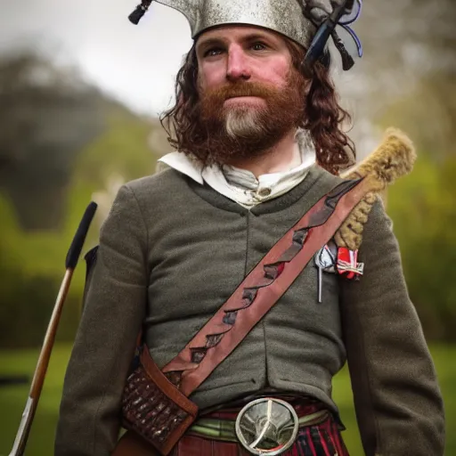 Prompt: a portrait of a Scottish laird.