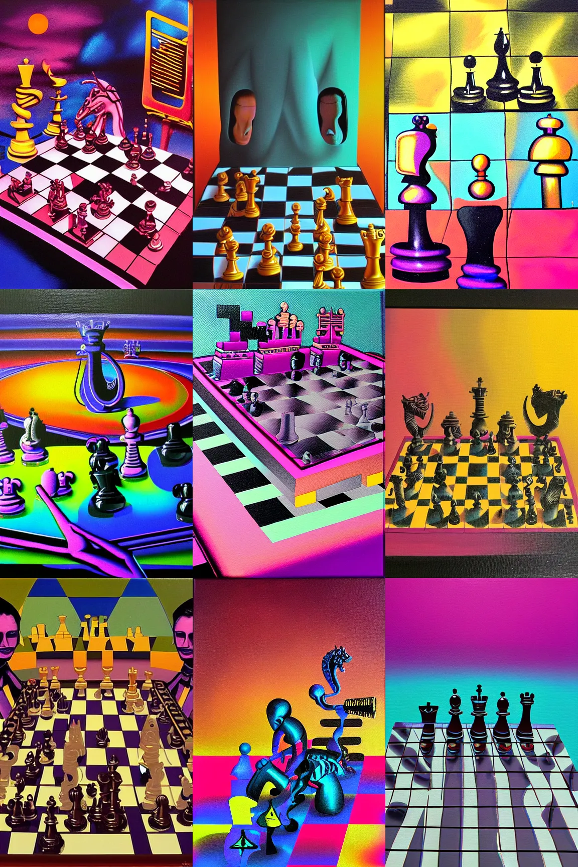 Chess Boxing by Abdulaziz Aljasmi