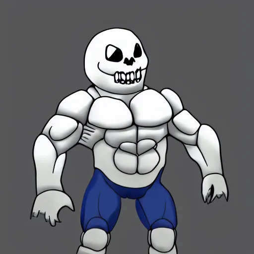 of sans undertale, fanart, complex and dramatic, Stable Diffusion