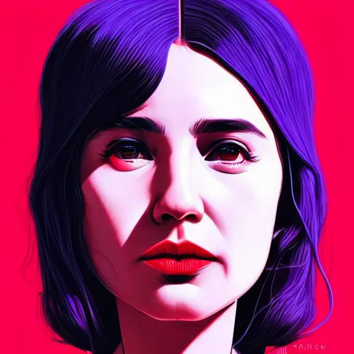 Image similar to bored actress gal gadat. underground box office hit, comedy and seventies italian horror movie, unreal engine, intricate, ultra detailed 8 k, ambient occlusion, best, cool, extremely beautiful and aesthetic shape of face and neck, art by hiroaki samura and ilya kuvshinov and rossdraws andy warhol