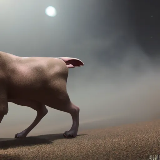 Image similar to siamese cat bull bovine hybrid, matador, fineline detail, cinematic quality, high octane, splash art, movie still, cinematic lighting, ray tracing, detailed face, octane render, long lens, shallow depth of field, bokeh, anamorphic lens flare, 8 k, hyper detailed, 3 5 mm film grain