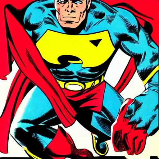 Image similar to superhero, clear focus, sharp focus, smooth, comic style, art by jack kirby