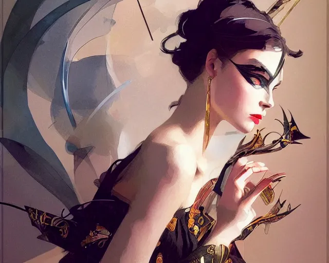 Image similar to photography of david downton, deep focus, d & d and mtg, fantasy, intricate, elegant, highly detailed, digital painting, artstation, concept art, matte, sharp focus, illustration, hearthstone, art by artgerm and greg rutkowski and alphonse mucha