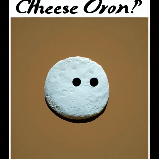 Prompt: cheese moon