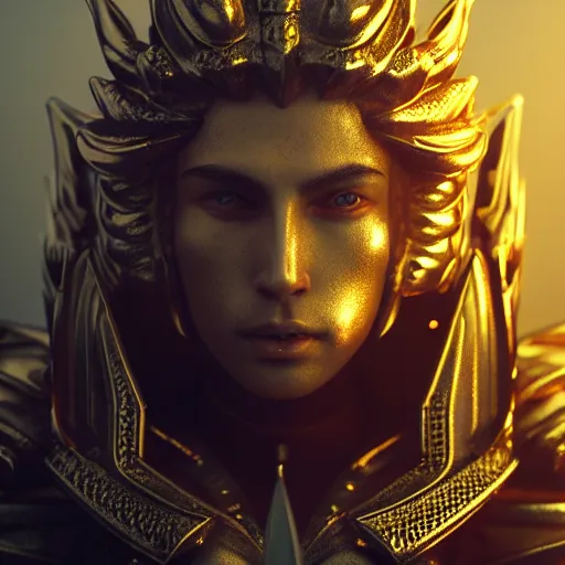 Prompt: archangel michael by tsuyoshi nagano, illustration, cinematic lighting, hyperdetailed, 8 k, symmetrical, frostbite 3 engine, cryengine, dof, trending on artstation, digital art, crepuscular ray