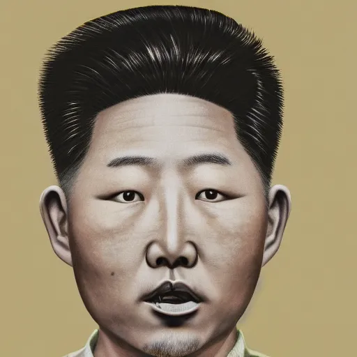 Image similar to hyperralism araki hobuyoshi style photography of hyperrealism detailed north korean kim chen with detailed face playing on detailed xbox and smoking weed in basement bedroom