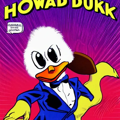 Prompt: howard the duck