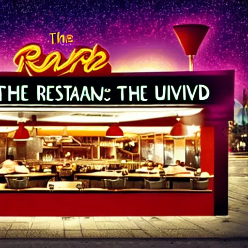 Image similar to The restaurant at the end of the universe