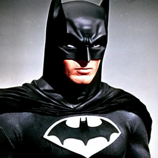 Image similar to young clint eastwood as batman