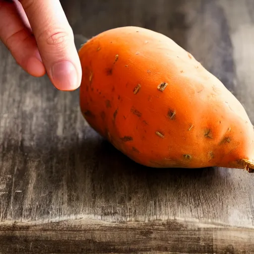 Image similar to photo sweet potato in hand