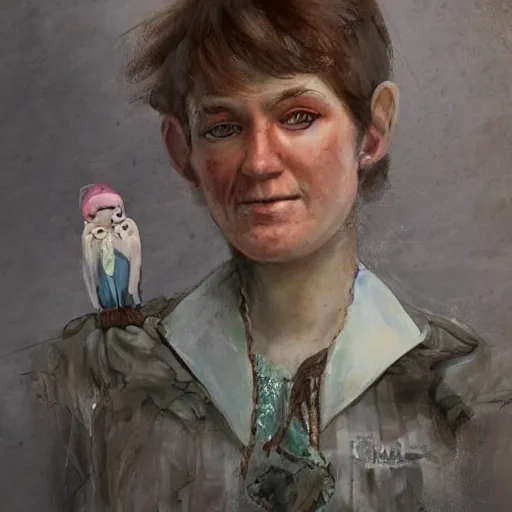 Image similar to clowncore pastel punk young hospital nurse wearing stylish uniform. detailed, portrait, 8 k, artwork by jean - baptiste monge