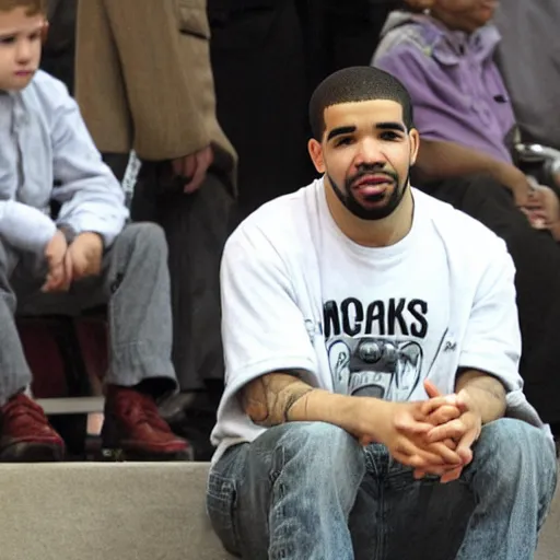 Image similar to drake in 2 0 1 0 sitting alone, with a wistful expression on his face and a tear rolling down his cheek