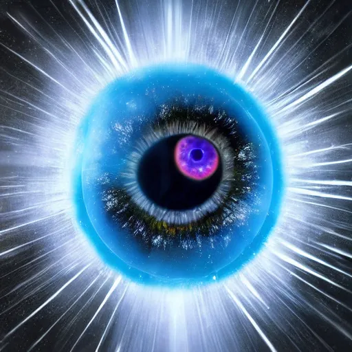 Image similar to eye of the cosmos