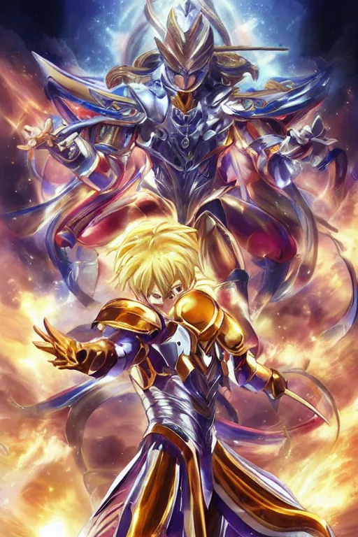 Image similar to 2 0 2 2 knights of the zodiac saint seiya battle for sanctuary hero suit armor comics mask minimalist verytoon nautiljon animes toei animation namco bandai, art by artgerm and greg rutkowski and magali villeneuve