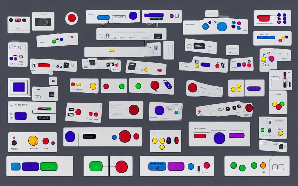 Prompt: logotype sheet that reads HAND ENTERTAINMENT SYSTEMS by peter saville in the style of snes, 16 bit