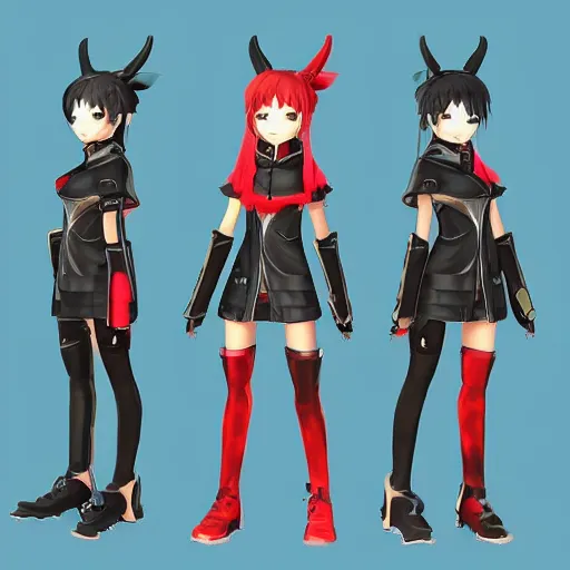 Prompt: “ vrchat character design ”