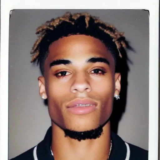 Image similar to a polaroid photo of jahseh onfroy