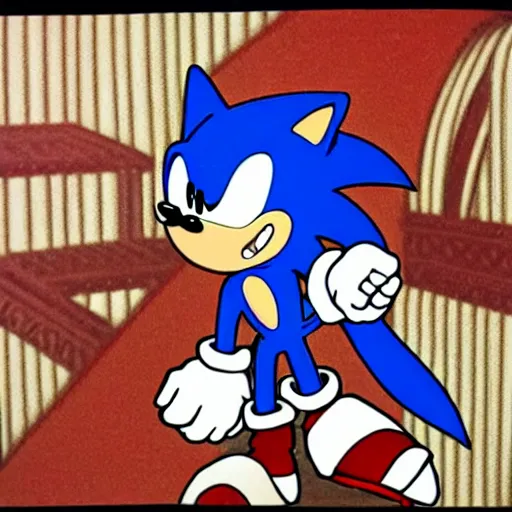 Image similar to sonic the hedgehog as a samurai