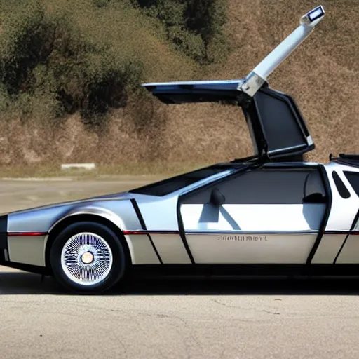 Image similar to dmc-12Deleorean made by Ford, Ford DeLorean 2012