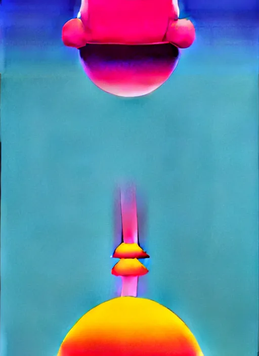 Image similar to endless by shusei nagaoka, kaws, david rudnick, airbrush on canvas, pastell colours, cell shaded, 8 k,