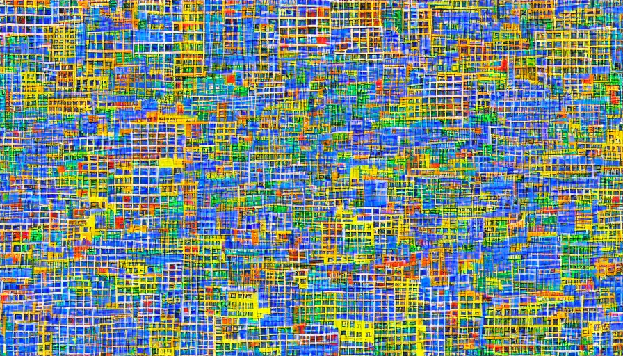 Image similar to favelas in rio, height map, bump map, 2. 5 d by piet mondrian