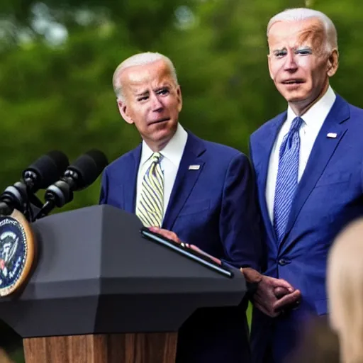 Image similar to Laser Beam Eyes Joe Biden