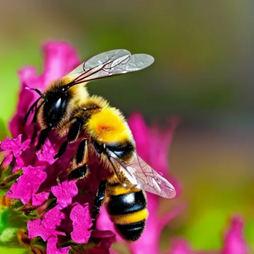 Image similar to a bee landing on a burning flower, the forest is on fire, there is fire everywhere, beautiful macro photography, perfect focus, nice composition