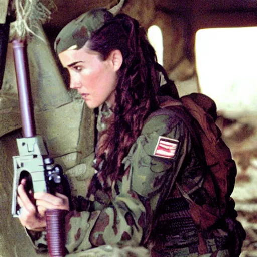Image similar to still of jennifer connelly in iraq ( 2 0 0 3 )