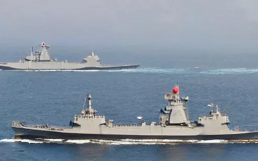 Image similar to what we learned from China's Taiwan drills