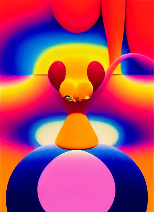 Image similar to beauty by shusei nagaoka, kaws, david rudnick, airbrush on canvas, pastell colours, cell shaded, 8 k