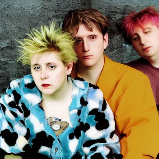 Prompt: the cover to a 1 9 9 7 cocteau twins album titled'deft escape'