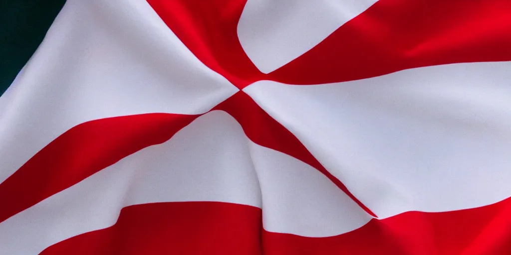 Image similar to our white - red - white, heavenly, free, bold flag